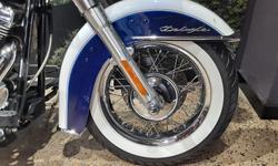 2006 Harley-Davidson Softail Deluxe 1450 (FLSTN) Softail Blue