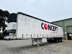 Krueger ST3 22 Pallet SD Refrigerated Curtain Sider