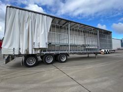 2026 Krueger 34P Drop Deck Mezzanine B Double Combination White