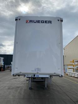 2025 Krueger 34P Drop Deck Mezzanine B Double White