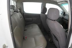 2009 Toyota Hilux Workmate TGN16R MY09 4x2 Glacier White
