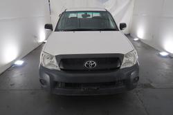 2009 Toyota Hilux Workmate TGN16R MY09 4x2 Glacier White