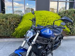 2021 Benelli 502C Blue