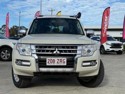 2016 Mitsubishi Pajero GLX NX MY17 4X4 Dual Range White