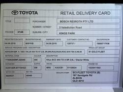 2018 Toyota
Hilux SR