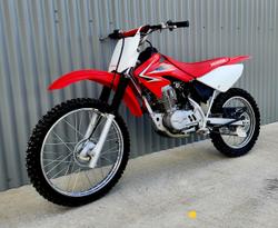 2009 Honda CRF100F CRF Red