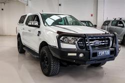 2018 Ford Ranger XLT PX MkII MY18 4X4 Dual Range Frozen White