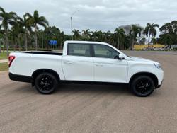 2024 SsangYong Musso Ultimate Q261 MY24 4X4 Dual Range Pearl White