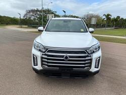 2024 SsangYong Musso Ultimate Q261 MY24 4X4 Dual Range Pearl White