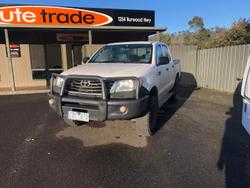 2012 Toyota Hilux SR GGN25R MY12 4X4 Glacier White