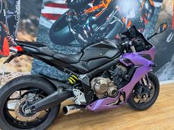 2020 Honda CBR650R PURPLE/BLACK