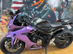 2020 Honda CBR650R PURPLE/BLACK