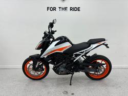 2021 Ktm 390 DUKE White