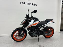 2021 Ktm 390 DUKE White