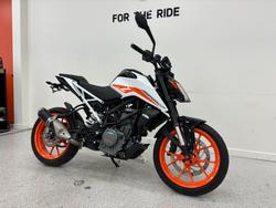 2021 Ktm 390 DUKE White