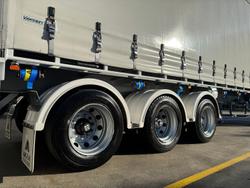 2012 Vawdrey St3 20 Pallet Sd Curtain Sider, Fork Lift Floor