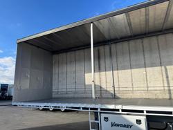 2012 Vawdrey St3 20 Pallet Sd Curtain Sider, Fork Lift Floor