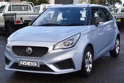 2022 MG MG3 Core MY22 Skye Silver
