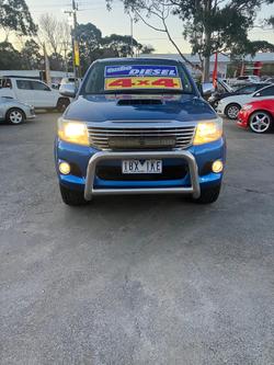 2014 Toyota Hilux SR5 KUN26R MY14 4X4 Dual Range Tidal Blue
