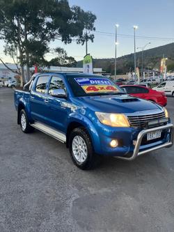 2014 Toyota Hilux SR5 KUN26R MY14 4X4 Dual Range Tidal Blue