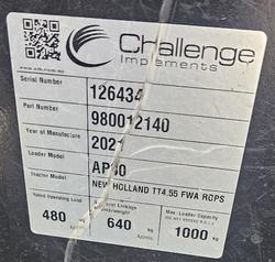 2022 New Holland Tt4.55 Blue