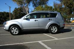 2010 Mitsubishi Outlander LS ZH MY11 4X4 On Demand Cool Silver