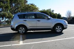 2010 Mitsubishi Outlander LS ZH MY11 4X4 On Demand Cool Silver