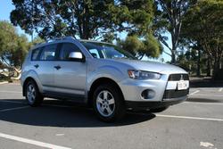 2010 Mitsubishi Outlander LS ZH MY11 4X4 On Demand Cool Silver