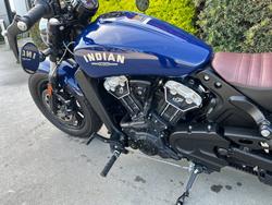2023 Indian SCOUT BOBBER SPRINGFIELD BLUE METALLIC