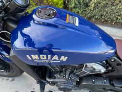 2023 Indian SCOUT BOBBER SPRINGFIELD BLUE METALLIC