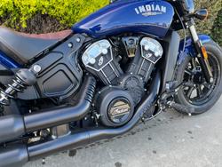 2023 Indian SCOUT BOBBER SPRINGFIELD BLUE METALLIC