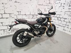 2025 Triumph Scrambler 400 X Scrambler Black