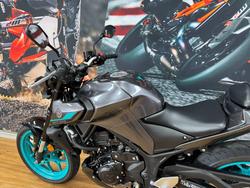 2024 Yamaha MT-03 (MT03LA) (ABS) CYAN STORM