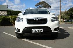2010 Hyundai Santa Fe Highlander CM MY10 4X4 On Demand Vanilla White