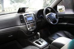 2010 Hyundai Santa Fe Highlander CM MY10 4X4 On Demand Vanilla White