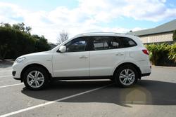 2010 Hyundai Santa Fe Highlander CM MY10 4X4 On Demand Vanilla White