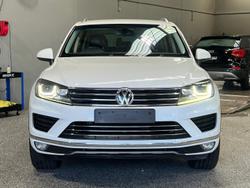 2016 Volkswagen Touareg 150TDI Element 7P MY16 Four Wheel Drive Pure White