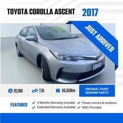 2017 Toyota Corolla Ascent