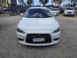 2014 Mitsubishi Lancer GSR CJ MY14.5 White