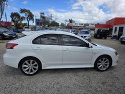 2014 Mitsubishi Lancer GSR CJ MY14.5 White