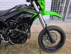 2023 Kawasaki KLX230SM GRAYSTONE/FURNACE ORANGE