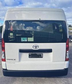 2025 Toyota Hiace Commuter GDH322R French Vanilla