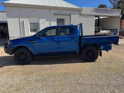 2021 Ford Ranger XL PX MkIII MY21.25 4X4 Dual Range Lightning Blue