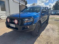 2021 Ford Ranger XL PX MkIII MY21.25 4X4 Dual Range Lightning Blue