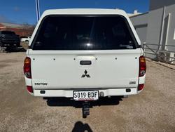 2014 Mitsubishi Triton GLX MN MY15 4X4 Dual Range White