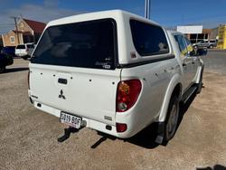 2014 Mitsubishi Triton GLX MN MY15 4X4 Dual Range White