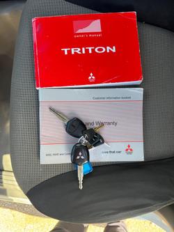 2014 Mitsubishi Triton GLX MN MY15 4X4 Dual Range White