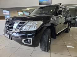 2019 Nissan Patrol Ti Y62 Series 4 4X4 Dual Range Black Obsidian