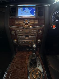 2019 Nissan Patrol Ti Y62 Series 4 4X4 Dual Range Black Obsidian