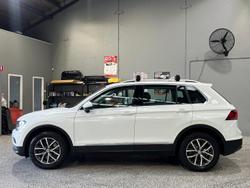 2018 Volkswagen Tiguan 132TSI Comfortline 5N MY18 Four Wheel Drive Pure White